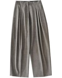 Studio Nicholson - Pantalon En Laine Lira À Design Plissé - Lyst