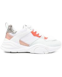 Guess - Glitter-Panelled Chunky Sneakers - Lyst
