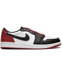 Nike - Air 1 Low Og "black Toe" Sneakers - Lyst