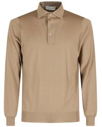 FILIPPO DE LAURENTIIS - Long-Sleeve Polo Shirt - Lyst