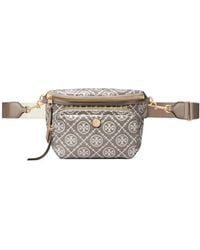 Tory Burch - Borsa A Secchiello Mini T Monogram - Lyst