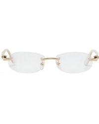 Cartier - Ct0455Oj Brille Mit Eckigem Gestell - Lyst