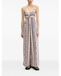 Rip Curl - San Carlos Graphic-Print Tie-Front Jumpsuit - Lyst