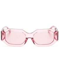 Linda Farrow - X The Attico lunettes de soleil à monture rectangulaire - Lyst