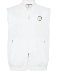 Brunello Cucinelli - Tennis Badge Stripe Sweatshirt - Lyst