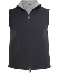 Kiton - Kired Ivan Reversible Zip-Front Vest - Lyst