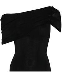Self-Portrait - Asymmetric-Design Top - Lyst