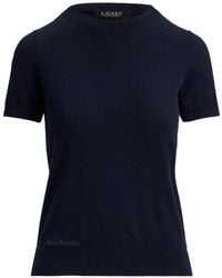 Ralph Lauren - Short-Sleeve Logo-Embroidered T-Shirt - Lyst