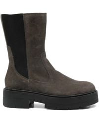 Geox - Platform Elasticated-Panel Boots - Lyst