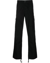 Carhartt - Mid-rise Cotton Trousers - Lyst