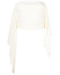 The Attico - Top With Ruffles - Lyst
