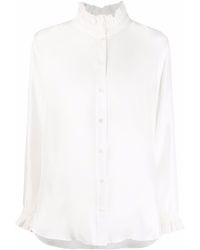 Sandro - Blusa con ruches Haby - Lyst