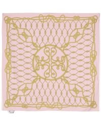 Tory Burch - Double T-rope Silk Scarf - Lyst