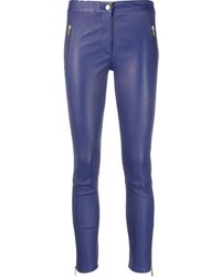 Arma - Cropped Leather leggings - Lyst