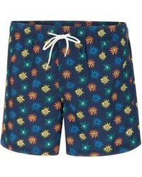 Sundek - Badeshorts Mit Löwen-Print - Lyst