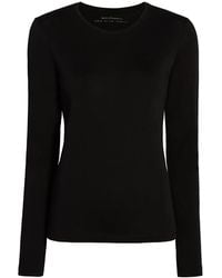 Another Tomorrow - Crew-Neck Long-Sleeved T-Shirt - Lyst