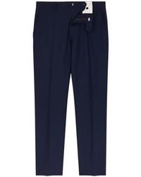 Fursac - Pressed-Crease Tailored Trousers - Lyst