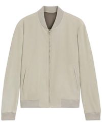 BOSS - X David Beckham レザーボンバージャケット - Lyst