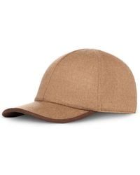 Canali - Contrast-Trim Baseball Cap - Lyst