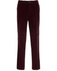 Fendi - Pantalones De Algodón Con Detalle Del Logo - Lyst
