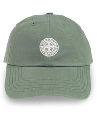 Stone Island - Compass-Motif Cap - Lyst