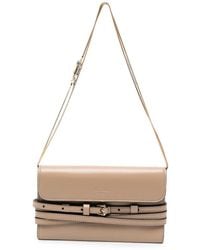 Moschino - Buckled-Strap Chain-Link Wallet - Lyst