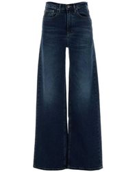 Lois - Skater Wide-Leg Jeans - Lyst