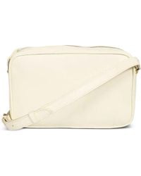 Il Bisonte - Schultertasche Mit Logo - Lyst
