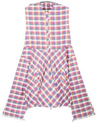 PENULTIMATE - Kariertes Midikleid - Lyst