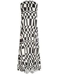 Dries Van Noten - Printed Maxi Dress - Lyst