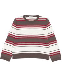Panicale - Striped Long-Sleeve T-Shirt - Lyst