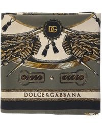 Dolce & Gabbana - Rope-Print Silk Scarf - Lyst