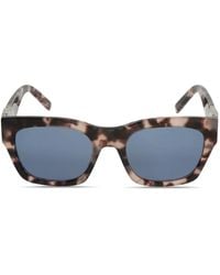 Givenchy - 4G-Motif Square-Frame Sunglasses - Lyst