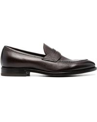 Henderson - Pebbled-finish Slip-on Loafers - Lyst