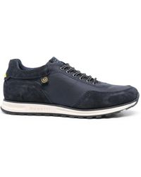 Bugatti - Panelled Low-Top Sneakers - Lyst