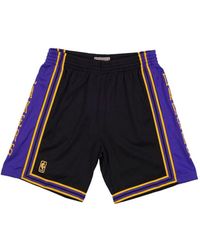 Mitchell & Ness - Nba "1996 Los Angeles Lakers" Reload Swingman Shorts - Lyst