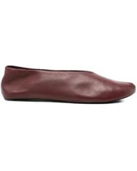 The Row - Stella Leren Ballerina's - Lyst