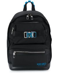 KENZO Rucksack mit Augenschnalle - Schwarz