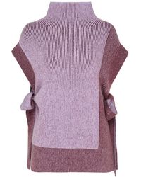 3.1 Phillip Lim - Bicolour Rib-Knit Vest - Lyst