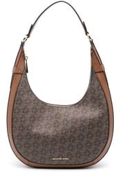Michael Kors - Bolso de hombro Preston con monograma - Lyst