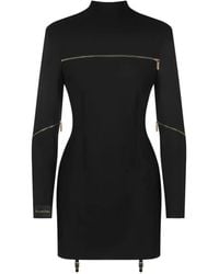 Maison Close - Zip-Detail Suspender-Strap Dress - Lyst