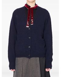 Kolor - Embellished Button-Down Cardigan - Lyst