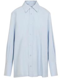 Carven - Long-Sleeve Collared Shirt - Lyst