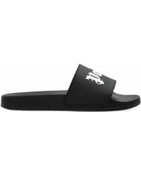 Palm Angels - Logo-Print Slides - Lyst