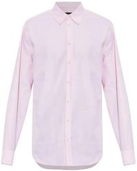 DSquared² - Dan Embroidered-Logo Button-Down Shirt - Lyst