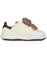 Maison Mihara Yasuhiro - X House "Blakey" Og Sole Chenille Embroidey Low-Top Sneakers - Lyst
