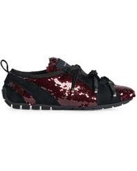 Simone Rocha - Ballerina Grip Sequin-Embellished Sneakers - Lyst