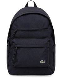 Lacoste - Logo-Patch Zip-Fastening Backpack - Lyst