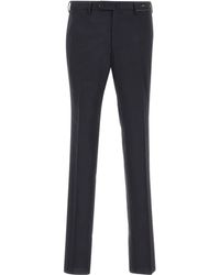 PT Torino - Virgin Wool Trousers - Lyst