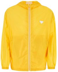 Prada - Chaqueta Con Cremallera Y Capucha - Lyst